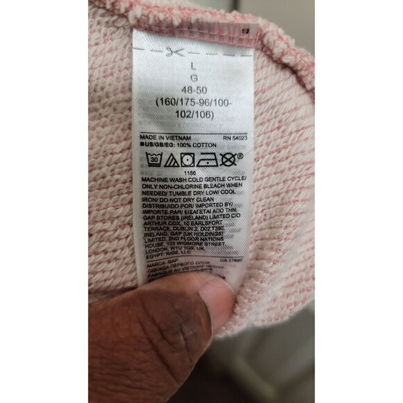 Gap Maternity Nursing Womens Cozy Pink Snap-Button Sweater Jacket Size L - Picture 8 of 10